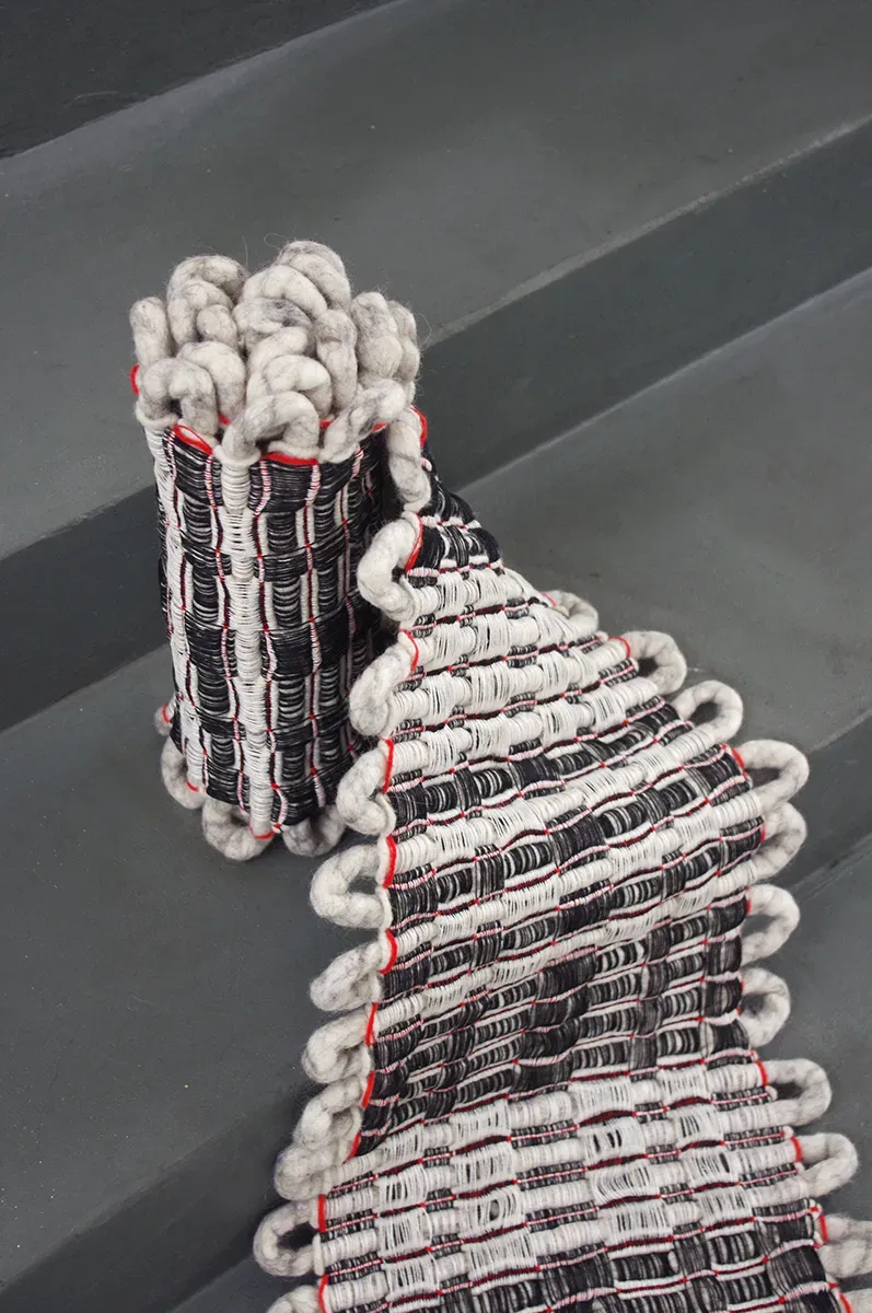 Tapis tissé - Collection Feutré.e