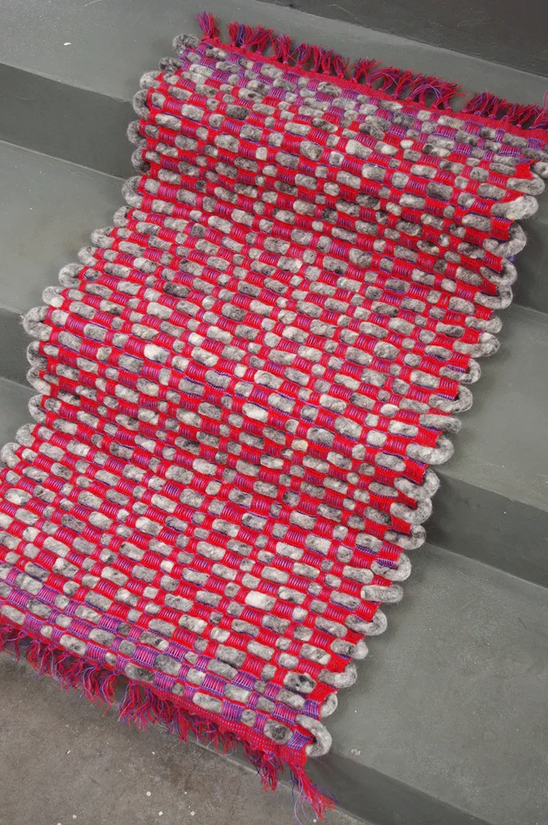 Tapis tissé - Collection Feutré.e