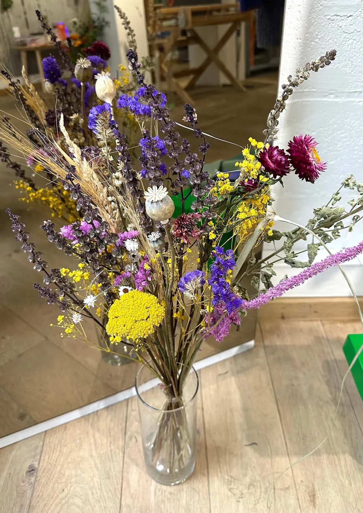 Les bouquets séchées