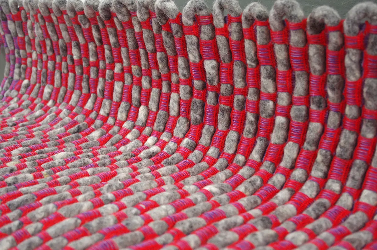 Tapis tissé - Collection Feutré.e