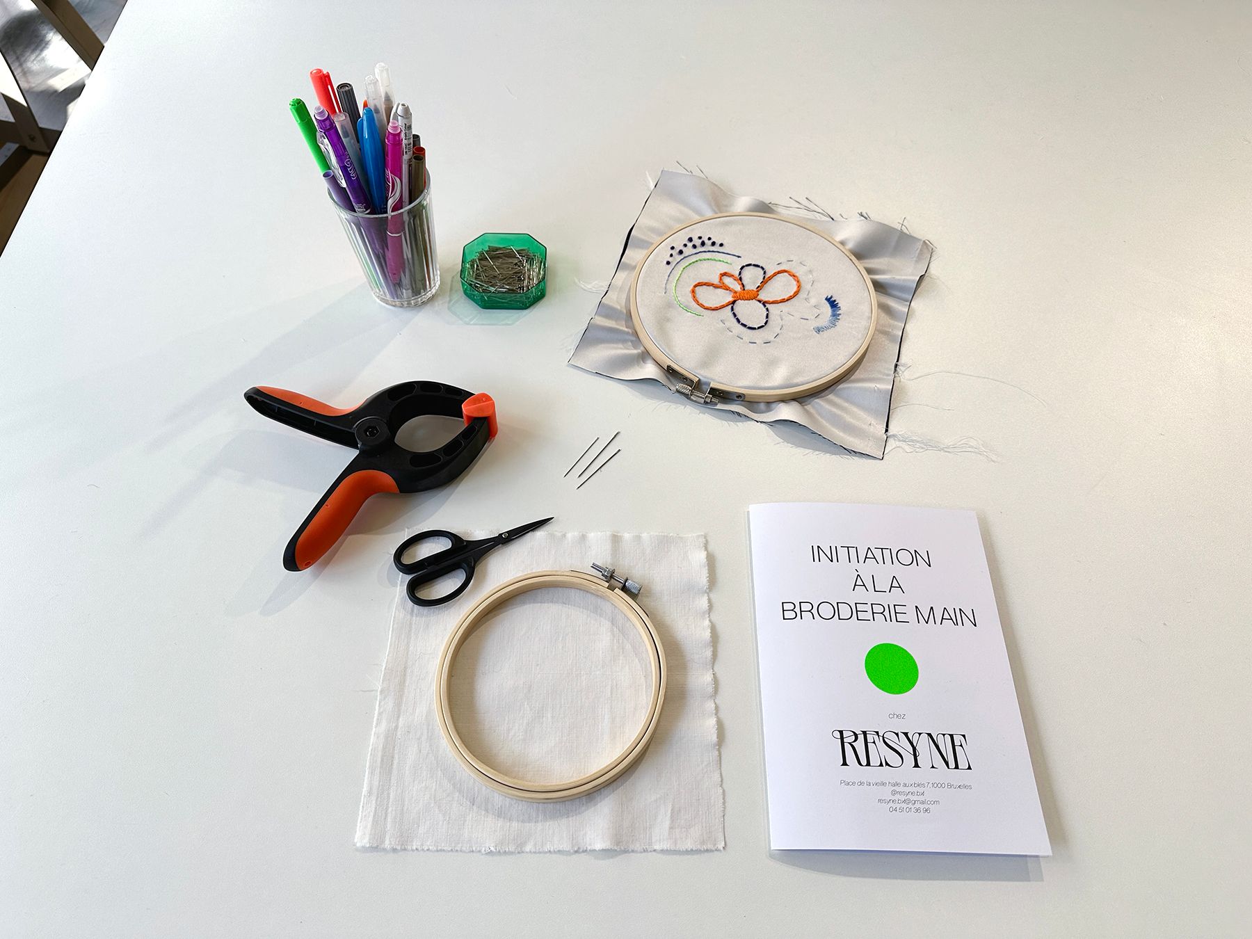 Initiation à la broderie main