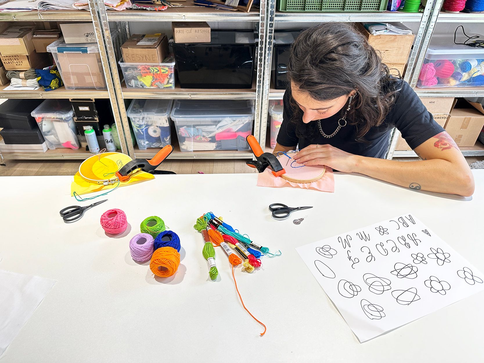 Apéro ou Goûter Broderie